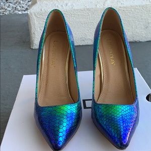 mermaid high heels